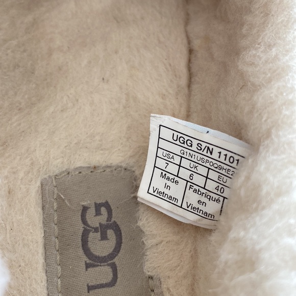 Ugg slippers mens gray size 7 main image 5